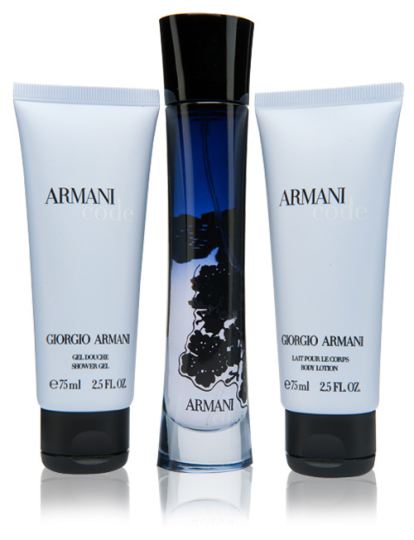 Armani Code Femme Pack Eau de Parfum 50 ml plus deux pi&egrave;ces