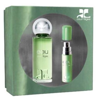 Eau De Courreges 90 Vaporisateur + Mini 15 Vaporisateur