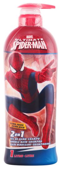 Spiderman 2 en 1 Bain & Shampoing Gel 1000 ml