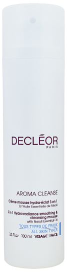 Aroma Cleanse Cr&egrave;me mousse Hydro-&Eacute;clat 3 en 1 100 ml