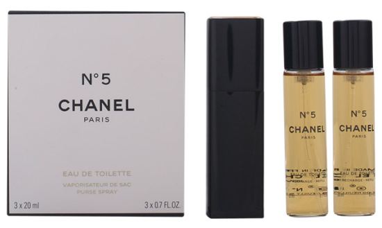 Nº 5 Eau De Toilette Saco Vaporisateur 3X20ml Nº 5 Eau De Toilette Saco Vaporisateur 3X20ml