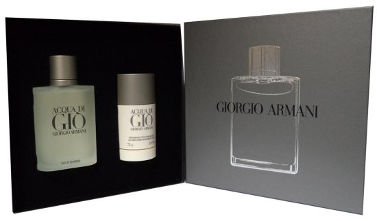 Acqua Di Gio Set Edt 100 Ml + Deodorant 75 Ml