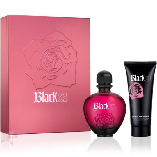 Black Xs Her Eau De Parfum 80 ML + Cr&egrave;me Pour Le Corps 100 ML - 2013