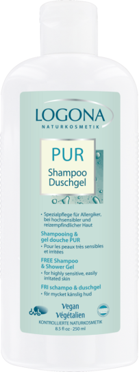 Shampooing et gel douche sans 250 ml