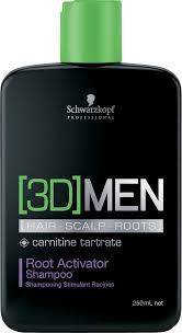 Hommes 3D Shampooing Activateur de Racines