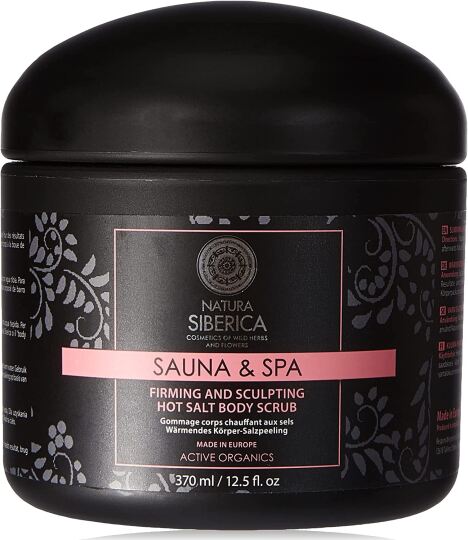 Natura Siberica Krous Salt Anti-Cellulite Hot Body Peeling 370 ml.