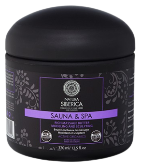 Natura Siberica Huile de massage &eacute;paisse anti-cellulite Krous 370 ml.
