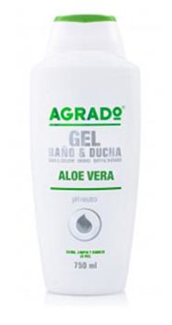 Gel douche &agrave; l'aloe vera 750 ml