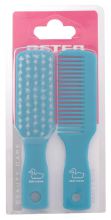 Paquet de brosse et peigne pour b&eacute;b&eacute;