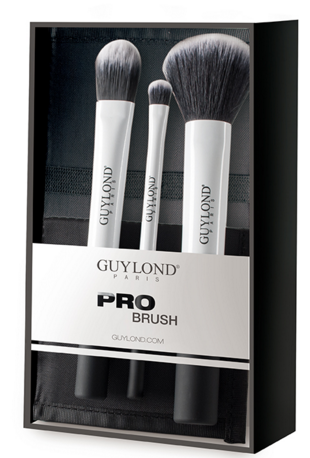 Set 3 brosses avec &eacute;tui