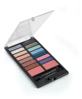 Kit cosm&eacute;tique 14 teintes et 2 maquillages