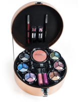 Porte-documents cosm&eacute;tique moyen en similicuir