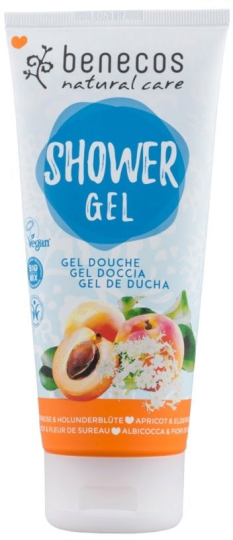 Gel Douche naturel &agrave; l'abricot et &agrave; la fleur de sureau 200 ml