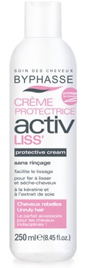 Byphasse Cr&egrave;me protectrice activ liss&rsquo; cheveux rebelles 250ml