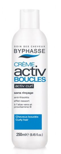 Byphasse Cr&egrave;me nourrissante activ boucles cheveux boucl&eacute;s 250ml