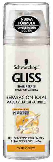 Masque Brillance Réparateur Total Extra Brillant 150 ml Masque Brillance Réparateur Total Extra Brillant 150 ml