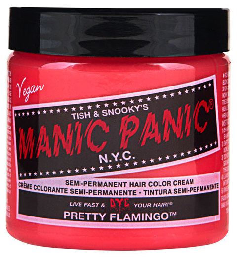 Couleur de cheveux semi-permanente classique Pretty Flamingo