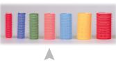 Rouleau Velcro Rose 24 mm 6 unités Rouleau Velcro Rose 24 mm 6 unités