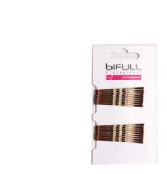 Clip ondulé en bronze 51mm 18 unités