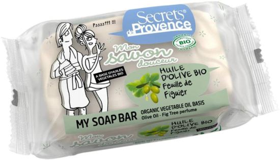 Pain de savon huile d'olive + parfum Figuier 100 gr