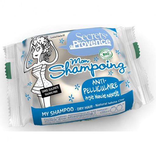 Shampooing antipelliculaire solide + crochet 85 gr