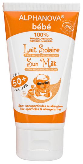 Cr&egrave;me solaire pour b&eacute;b&eacute; SPF 50+