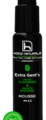 Mousse Nettoyante Extra Gent's 2 En 1