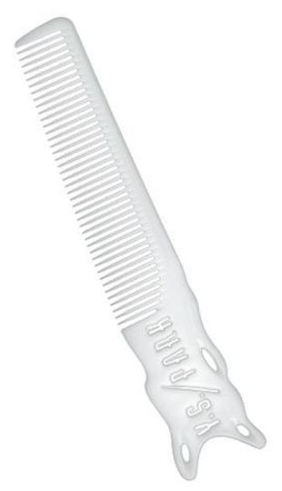 Barber Comb White 209