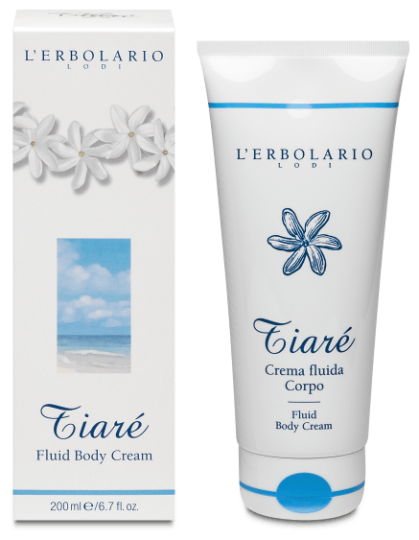 L'Erbolario Tiare Fluide Cr&egrave;me Corps 200 ml