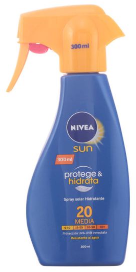 Protection solaire et spray solaire bronzant 300 ml