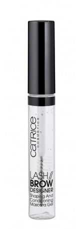Créateur de cils et sourcils dans un masque de gel
