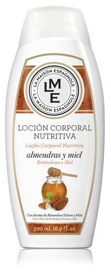 Lait Corps Nourrissant Amande Et Miel 500 ml