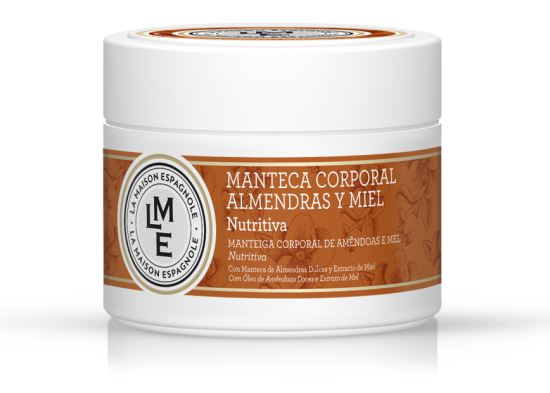 Beurre corporel au miel et aux amandes 250 ml