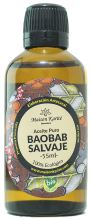 Baobab sauvage pur huile vierge extra bouteille ambre Bio 55 ml