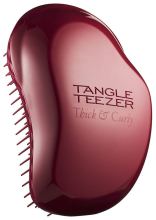 Humeur marron &eacute;paisse et boucl&eacute;e