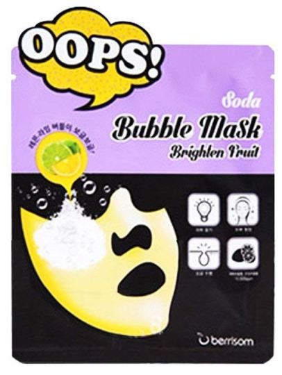 Masque pour le Masque &agrave; Bulles Visage Egayer les Fruits
