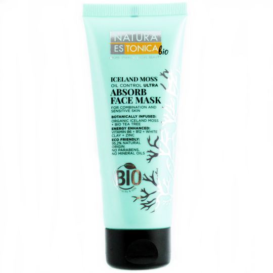 Masque Visage Absorbant Mousse d'Islande 75 ml