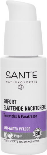 Cr&egrave;me de nuit lissante &agrave; effet imm&eacute;diat 30 ml