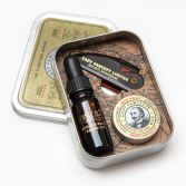Kit barbe et moustache 3 pi&egrave;ces Booze &amp; Baccy