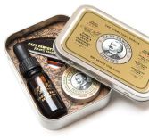 Kit barbe et moustache 3 pi&egrave;ces Booze &amp; Baccy