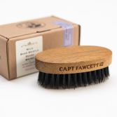Brosse &agrave; moustache en bois