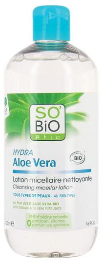 Hydra Aloe Vera Lotion Nettoyante Micellaire 500 ml