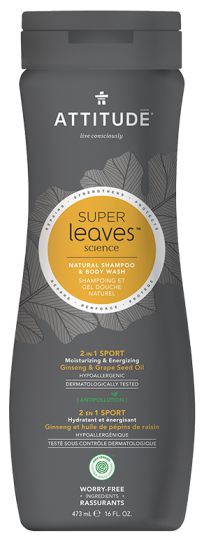 Super Leaves Men 2en1 Shampoo &amp; Body Sports
