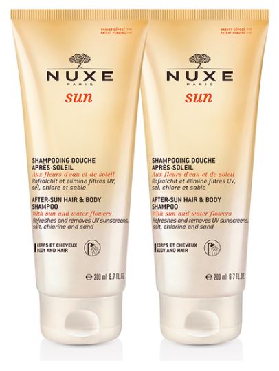 Duo Shampooing et Gel Douche Apr&egrave;s Soleil 2 x 200 ml