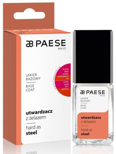 Une couche de base dure comme l'acier