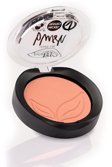 Ecologique Compact Blush PuroBio Rosa Coral Mate 02