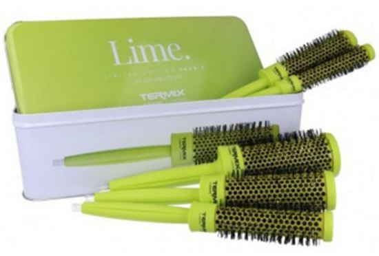 Pack-5 unit&eacute;s brosse violet ionique en c&eacute;ramique