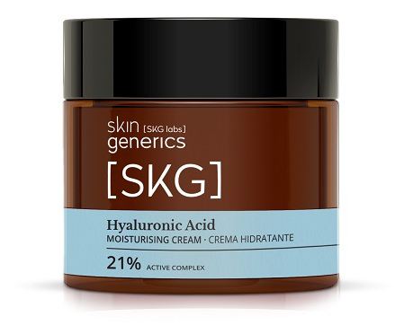 Cr&egrave;me hydratante 21% d'acide hyaluronique