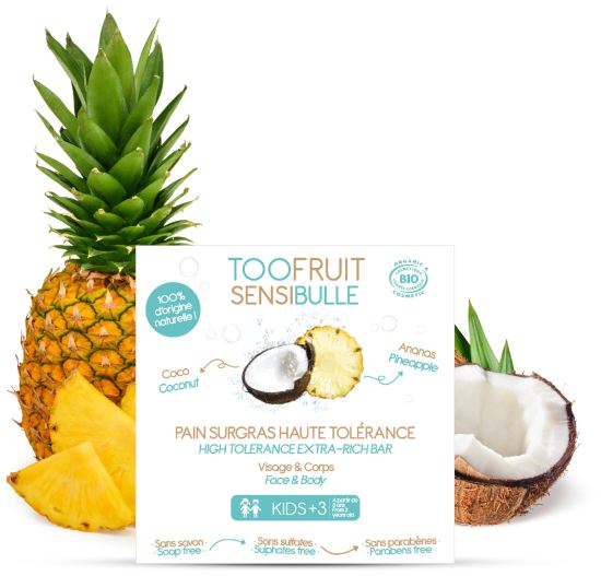 Pain nettoyant ananas et coco 85 gr