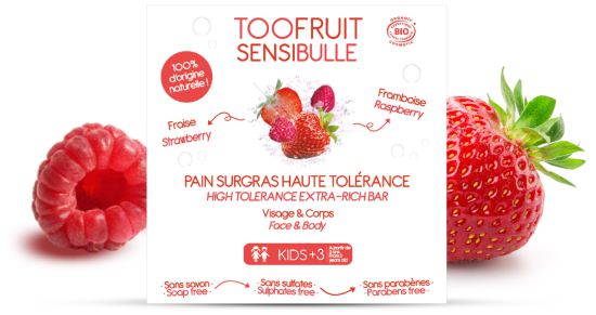 Rafra&icirc;chisseur Barre Fraise &amp; Framboise Bio 85 gr